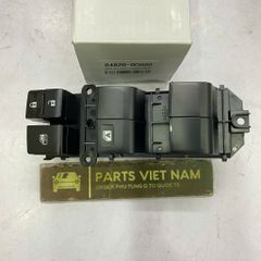 Công tắc tổng nâng hạ kính, công tắc lên kính tổng Toyota Vios, Yaris (NCP150) đời 2014 - 2022. Hàng thay thế chất lượng cao bảo hành 3 tháng. Mã 84820-0D600, 84820-0D140