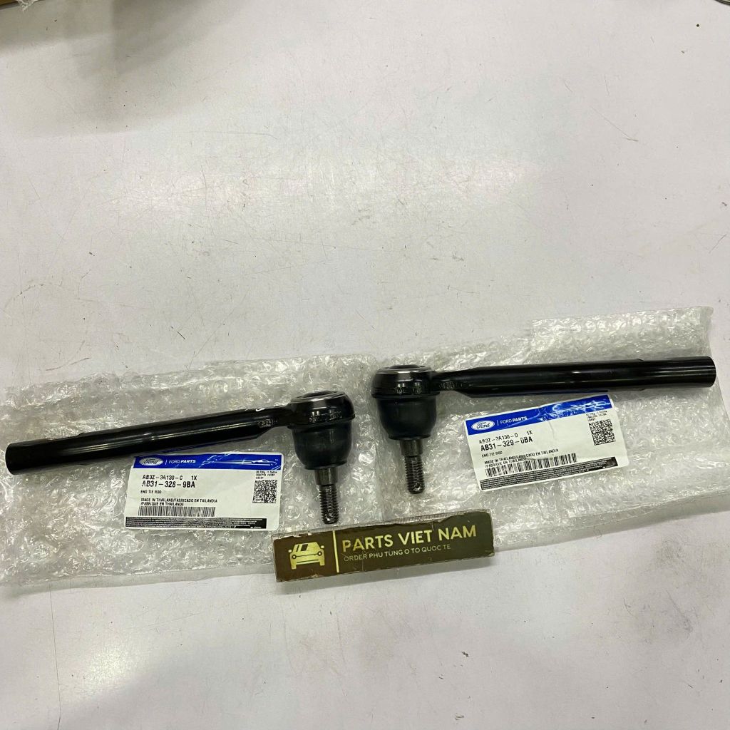 Rô tuyn lái ngoài, Rotuyn thước lái ngoài (Trái/Phải) Ford Ranger, Ford Everest (Next-Gen) đời 2013 - 2023. Hàng xịn Ford. Mã AB313290BA (Phải), AB313289BA  (Trái). (1 cái)