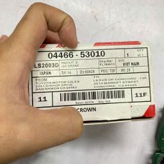 Má phanh hoặc bố thắng sau Lexus, IS250, IS300, IS350 đời 2006 - 2013. Hàng cao cấp, bảo hành không mạt, không zít. Mã 04466-53010 0446653010