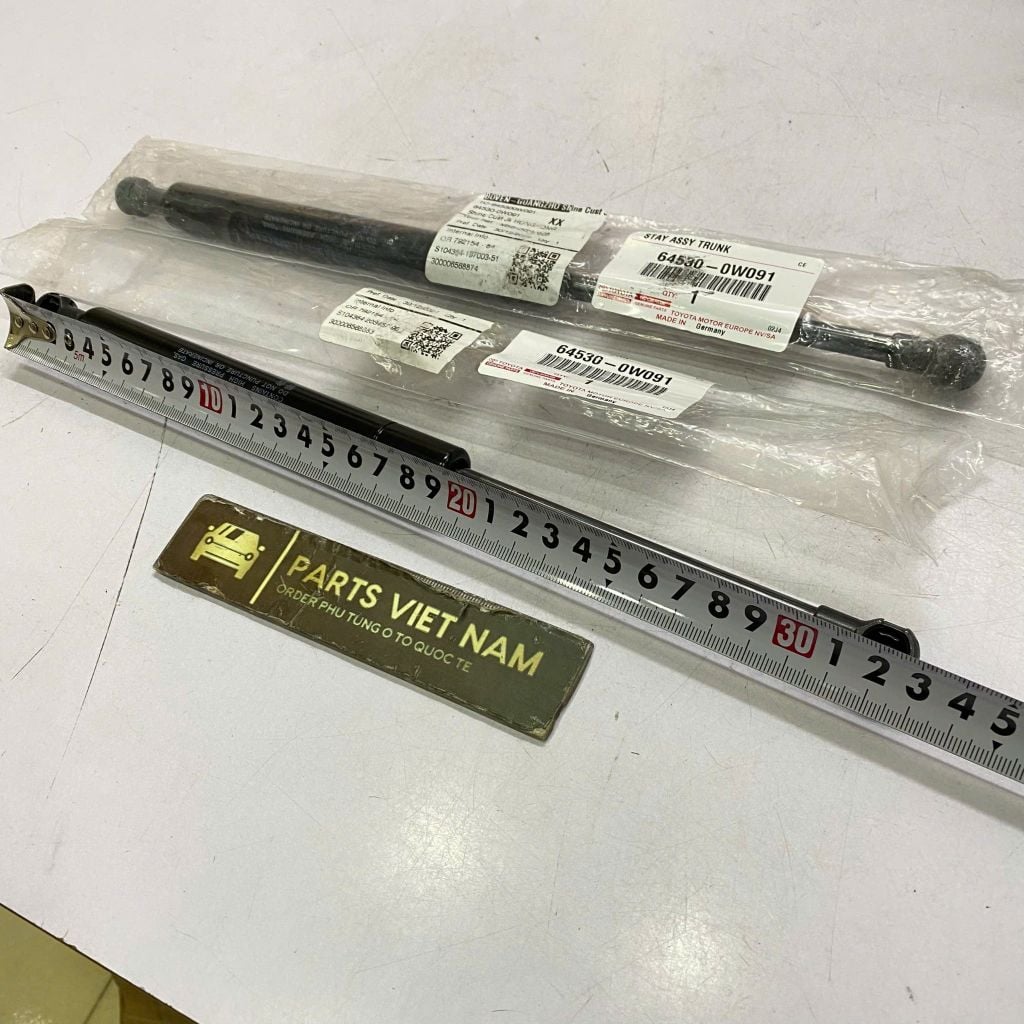 Ty chống cốp, ty nâng cốp sau Lexus GS300, GS350, GS430, GS450h, GS460 đời 2005 - 2011. Hàng chính hãng 32 cm đặt 12 ngày. Mã 64530-0W091, 64530-0W090 ( 1 cây )