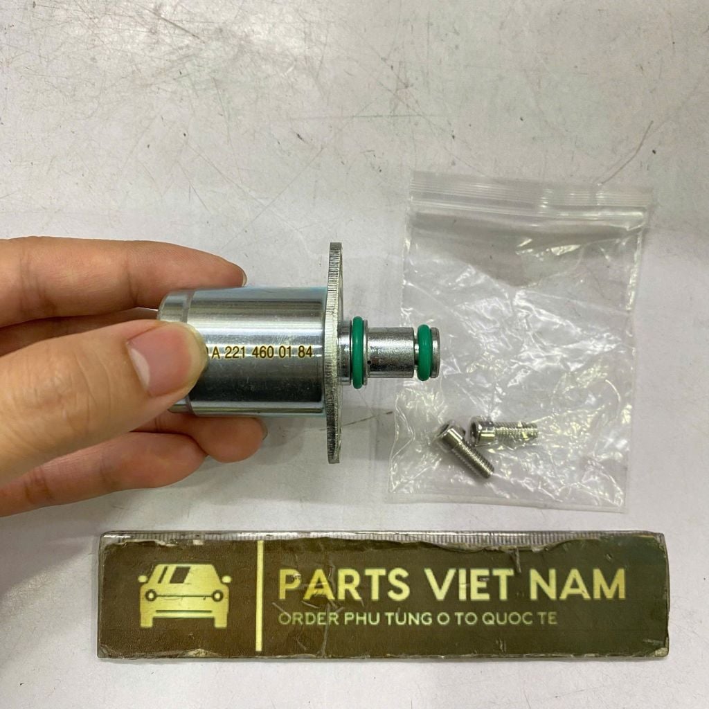 Van điện từ thước lái, Van điều áp (Servotronic) Mercedes E 200 240 280 Class (W211), S 300 Class (W220, W221), ML 300 (W164), GL 350 (X164), R-Class (W251), CLS (C219) đời 2000 - 2014. Hàng OEM chất lượng cao . Mã A2214600184, A2114600984, A2114600884