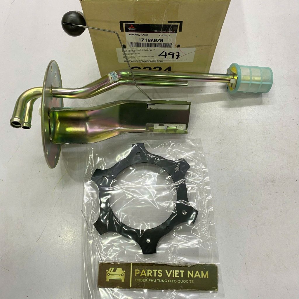 Cụm phao báo dầu, phao báo nhiên liệu Mitsubishi Triton (L200) đời 2005 - 2015, Pajero Sport (Montero Sport) đời 2008 - 2016. Hàng chính hãng. Mã 1718A078, 1718A048