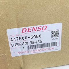 Dàn ( giàn ) lạnh điều hòa (Trước), Lõi evaporator (Trước) Lexus LX470 (UZJ100), Toyota Land Cruiser (J100) 4.7L V8 2UZ-FE đời 1998 - 2007. Hàng Denso Japan. Mã 8850160190, 885106A100