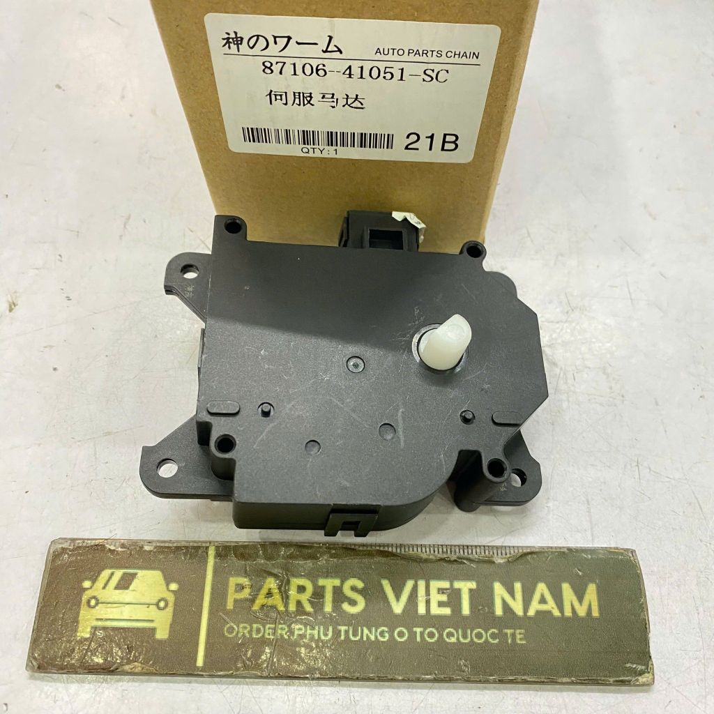 Mô tơ trộn gió, mô tơ chia gió điều hòa Lexus RX350, RX450h, ES350, Toyota Camry 2.0/2.4/3.5 đời 2007 - 2015. Hàng OEM. Mã 87106-33260, 87106-33270, AE063800-0172