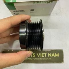 Puly máy phát 1 chiều, Buly đầu máy phát Toyota Corolla Altis 1.8G/2.0V (2ZR/3ZR), Vios, Yaris (Máy mới 2NR), Wigo đời 2010 - 2022. Hàng OEM INA. Mã 274150T070, 274150W130, 274150W131