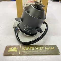 Mô tơ quạt két nước, Mô tơ quạt dàn nóng bên phải Toyota Camry (ACV40, GSV40), Highlander, Sienna, Venza, RAV4; Lexus ES350, RX350, LS600, LS460 đời 2006 - 2015. Hàng OEM Denso. Mã 1636331010, 1636331080, 263500-6210