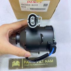 Mô tơ quạt két nước, Mô tơ quạt dàn nóng bên phải Toyota Camry (ACV40, GSV40), Highlander, Sienna, Venza, RAV4; Lexus ES350, RX350, LS600, LS460 đời 2006 - 2015. Hàng OEM Denso. Mã 1636331010, 1636331080, 263500-6210