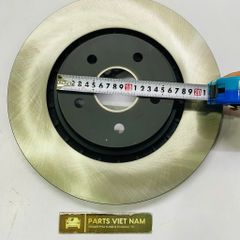 Đĩa phanh trước, Đĩa thắng trước Lexus RX350, RX200t, RX450h (AL20), Toyota Highlander (XU50), Sienna đời 2014 - 2022. Hàng OEM chất lượng cao. Mã 4351248130, 4351248140