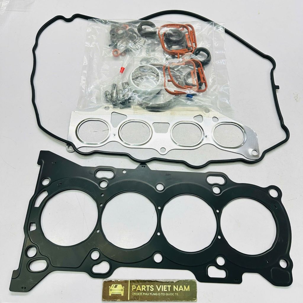Bộ gioăng đại tu máy (Gioăng mặt máy + Gioăng đáy) Toyota Highlander (ASU40), Venza (AGV10), Sienna (ASL30) động cơ 2.7L 1AR-FE, 3AR-FE đời 2009 - 2016. Hàng chất lượng cao phớt Nhật. Mã 0411136040, 0411136041, 0411136042