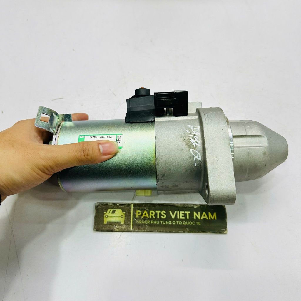 Củ đề, Máy khởi động (Starter Motor) Honda Civic 2.0 (K20A), Civic Type R (EP3, FD2), Acura CSX, CRV 2.4 nhập Mỹ đời 2006 - 2011. Hàng chất lượng cao bảo hành 6 tháng. Mã 31200-RRA-003, thay thế 31200-RRA-A51