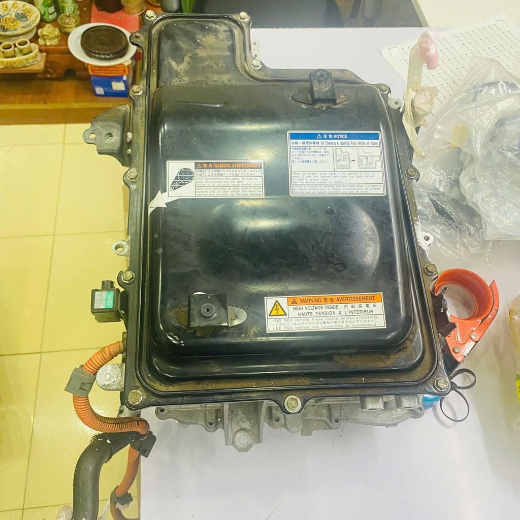 Bộ chuyển đổi điện Hybrid, Inverter kích điện Lexus RX400h (MHU38), Toyota Highlander Hybrid (MHU28) đời 2006 - 2008. Hàng Toyota/Lexus Chính hãng tháo xe US. Mã G9200-48031, G9200-48030, G9200-48080