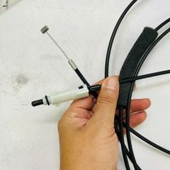Dây cáp mở nắp bình xăng, bình dầu, Dây giật nắp xăng, nắp dầu Toyota Fortuner, Hilux (TGN51, KUN50, GGN50) máy xăng máy dầu đời 2006 - 2016. Hàng chất lượng cao. Mã 770350K021, 770350K02
