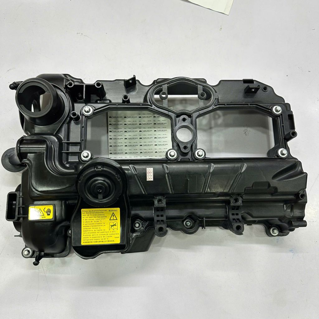Nắp giàn cò, Nắp van PCV (Cylinder Head Cover) BMW (Động cơ N20) 320i, 328i (F30), 520i, 528i (F10), X3 (F25) đời 2011 - 2017. Hàng BMTS-R chất lượng cao. Mã 11127588412
