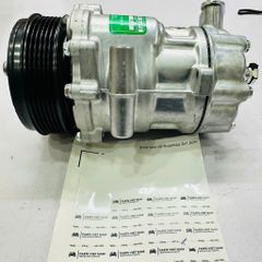 Lốc lạnh, Máy nén điều hòa (A/C Compressor) Volkswagen Polo, VW Vento, Skoda Rapid đời 2010 - 2020 (Động cơ 1.6L, 1.0TSI). Hàng Sanden OEM chất lượng cao. Mã 6RF820803B, 6RF820803A