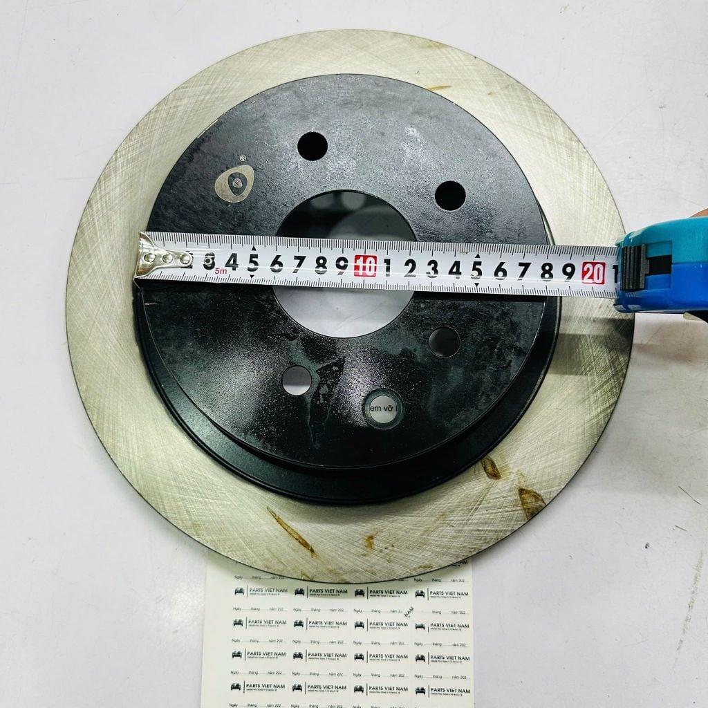 Đĩa thắng sau, Đĩa phanh sau (292mm) Nissan Qashqai (J10), X-Trail, XTrail (T31), Renault Koleos đời 2007 - 2014. Hàng Nissan Donfeng. Mã 43206JD00B