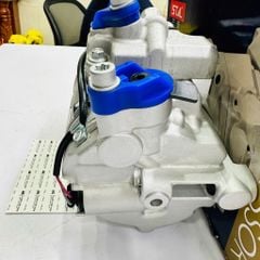 Lốc lạnh, Máy nén điều hòa (A/C Compressor) VW Touareg (7L, 7P), Audi Q7 (4L, 4M) đời 2002 - 2018. Động cơ 3.0L/3.6L/4.2L. Hàng Stal China OEM. Mã 7P0820803E, 7L6820803D