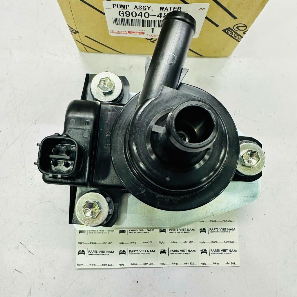 Bơm nước làm mát cho xạc điện Inverter Lexus RX400H động cơ 3MZ đời 2005 - 2008. Hàng xịn đặt 5 - 7 ngày. Mã G9040-48080, G904048080