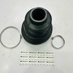 Bộ cao su chụp bụi trục láp ngoài (Outer CV Joint Boot Kit) bánh trước VW Touareg, Porsche Cayenne, Audi Q7 đời 2002 - 2018. Lắp chung nhiều dòng Audi, VW, Seat, Skoda. Hàng Oem chất lượng cao thông số 29*99*122 liền mỡ láp. Mã 7L0498203.