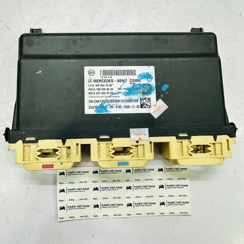 Hộp điều khiển ghế trước bên Trái (Ghế lái), Hộp nhớ ghế Mercedes-Benz GL450, GL550, GL350 (X166); ML350, ML400 (W166) đời 2012 - 2016. Hàng Mercedes tháo xe đặt 8 - 12 ngày. Mã A1669001008