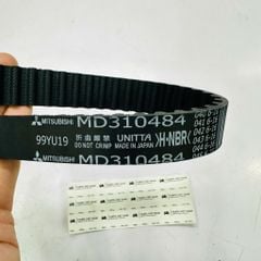 Dây curoa đối trọng (Dây cam nhỏ) Mitsubishi Triton, Pajero Sport máy dầu 2.5 (4D56). Hàng Japan. Mã 1145A081, MD050125, MD310484