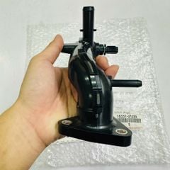 Cổ nước ra, Cổ ngỗng nước trên (Water Outlet Housing) Toyota Land Cruiser Prado (J120, J150), Hilux, Fortuner, 4Runner, FJ Cruiser, Tundra động cơ 4.0L V6 (1GR-FE). Hàng xịn Toyota  đặt 8 - 12. Mã 16331-31220, 1633131220