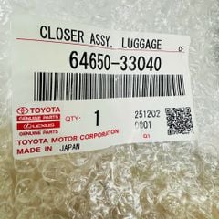Cụm ổ khóa cốp sau, Chuột mở cốp hậu (Trunk Lock Actuator) Lexus ES350 (GSV40), Toyota Camry (Mỹ/Úc) đời 2006 - 2012. Hàng Toyota/Lexus xịn (Aisin) đặt 8 - 12 ngày. Mã 64650-33040, thay thế 64650-33030