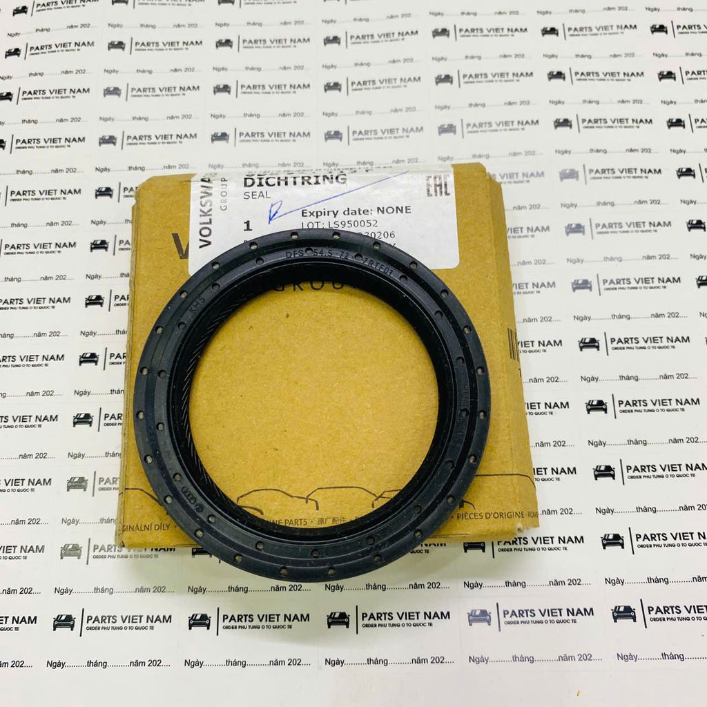 Phớt đầu hộp số, Phớt trục sơ cấp (Input Shaft Seal) Audi A4, A5, Q5, A6, A7, Porsche Macan đời 2008 - 2018. Hộp số tự động 7 cấp S-Tronic (DL501/0B5). Hàng xịn Audi. Kích thước 54.5x72x7mm. Mã 0B5311113F, 0B5-311-113-F