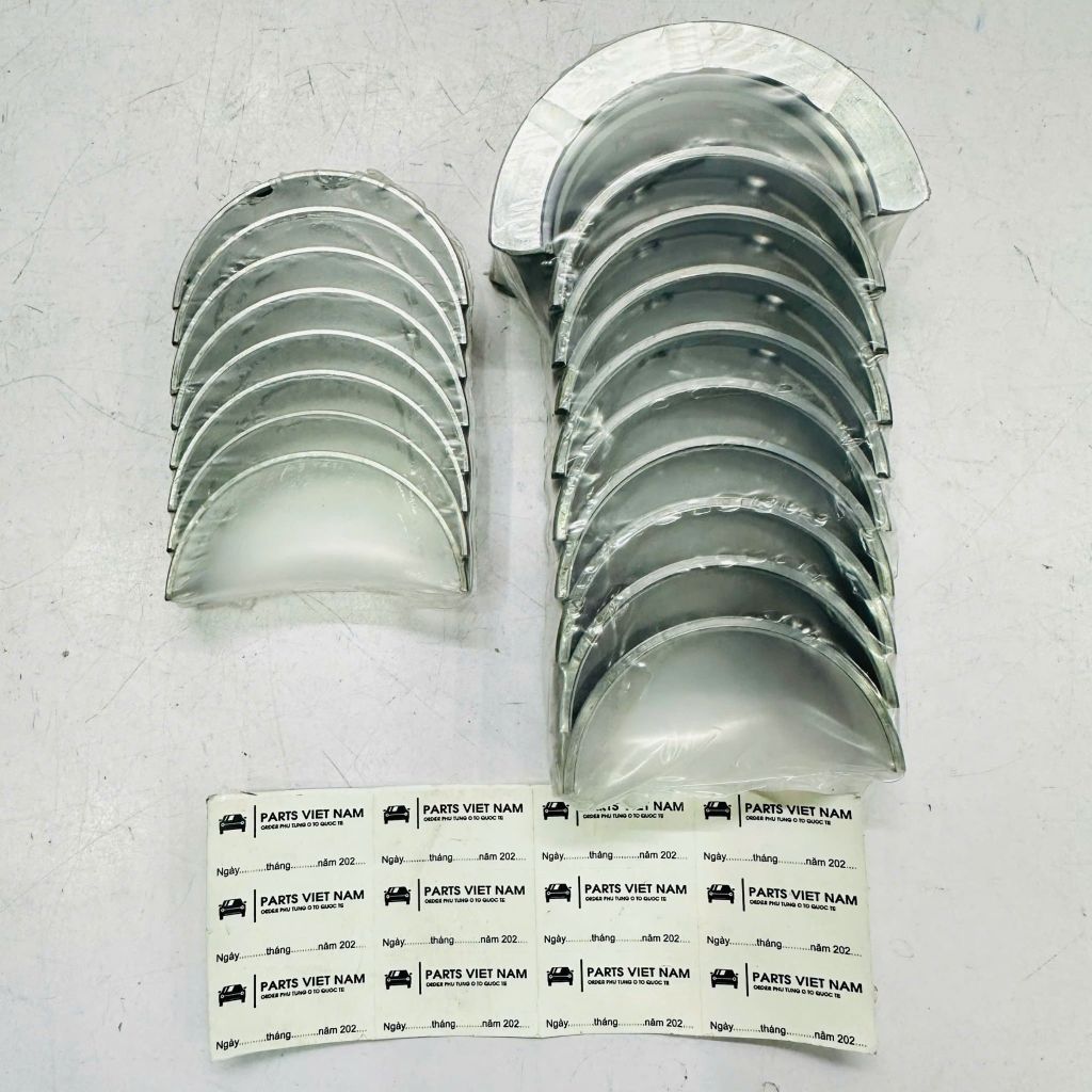 Bộ Bạc biên, Bạc balie (Bạc lót trục cơ) Ford Escape 2.3, Mondeo 2.3, Mazda 6 2.3 đời 2003 - 2008. Động cơ Duratec L3. Hàng chất lượng cao. Mã R136A, M136A (STD, 0.25, 0.50)