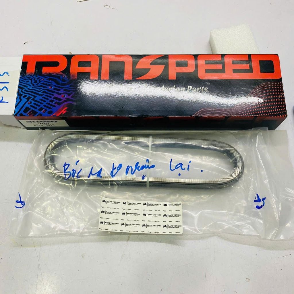 Dây đai xích hộp số CVT Toyota Altis, Corolla, Wish đời 2010 - 2020. Hộp số K310, K311, K312, K313. Hàng Transpeed. Mã 901066, 901047