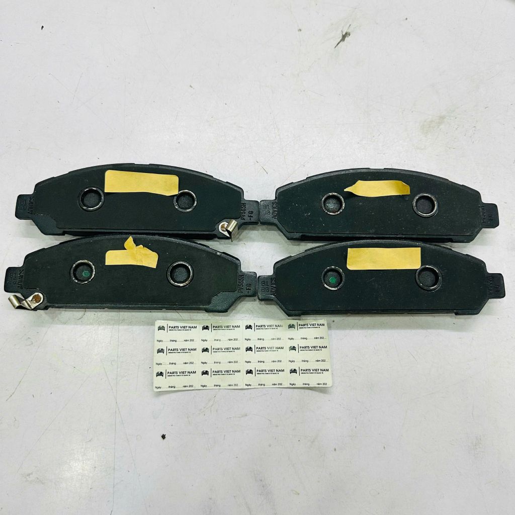 Má phanh trước (Bố thắng đĩa) Toyota Venza đời 2009 - 2016. Động cơ 2.7L (1AR), 3.5L (2GR). Hàng chất lượng cao. Mã 04465-0T010, 044650T010