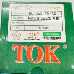 Đầu hay quả láp trong bên trái / lái cầu trước Honda Acura MDX 2007-2013. Thông số 29x35. Hàng TOK Japan. Mã OEM 44310-STX-A01, HO-553