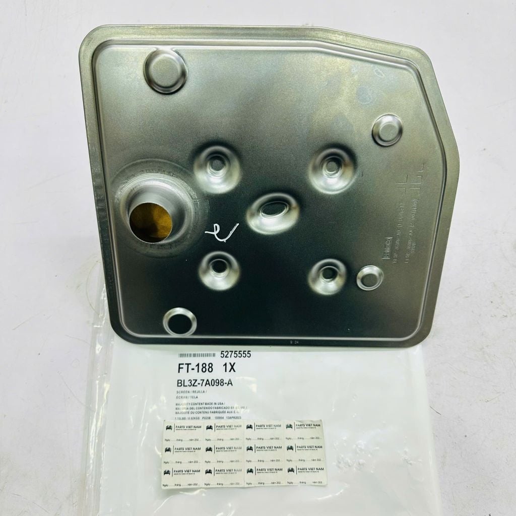 Lọc dầu hộp số tự động (Lọc nhớt hộp số) Ford Ranger, Everest, Mazda BT-50 đời 2012 - 2021. Động cơ 2.2L, 3.2L. Hộp số 6 cấp 6R80. Hàng Motorcraft. Mã BL3Z-7A098-AB, FT188
