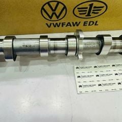 Cụm trục cam nạp (Kèm nhông VVT) Audi A4 B8, Q5, A5, VW Tiguan, Passat CC, Golf GTI đời 2008 - 2016. Động cơ 1.8/2.0 TFSI (EA888). Hàng xịn Faw Audi China. Mã 06H109021J, 06J109021H, 06H109088C