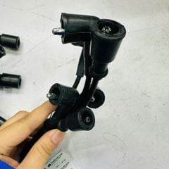 Bộ dây cao áp, dây phin Mitsubishi Pajero V73 đời 1999 - 2005. Máy 6G72 3.0. Hàng cao cấp. Mã MD371451, MD371456, MD371455, MD371453, MD371452, MD371454 ( 1 bộ 6 dây )