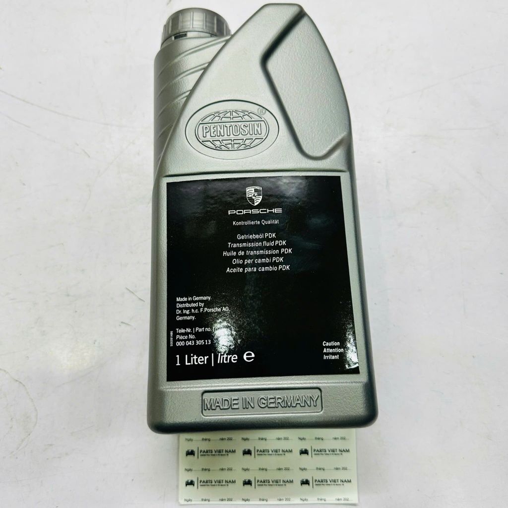 Dầu số tự động Porsche PDK (1L), Dầu hộp số ly hợp kép Pentosin FFL-3 cho Porsche 911 (997/991/992), Panamera, Cayman, Boxster, 718 đời 2009 - 2024. Hãng Pentosin (OEM). Mã 00004330513, 00004320729