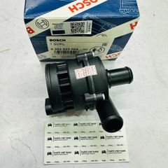 Bơm nước phụ (Bơm tuần hoàn, bơm nước dàn hay giàn sưởi) Mercedes E240, E280 W211, Sprinter W906, CLS, GL, ML, Vito, V-Class. VW Crafter (2E) đời 2010 - 2019. Hàng Bosch. Mã A2118350264, 2E0965559, 2115060000