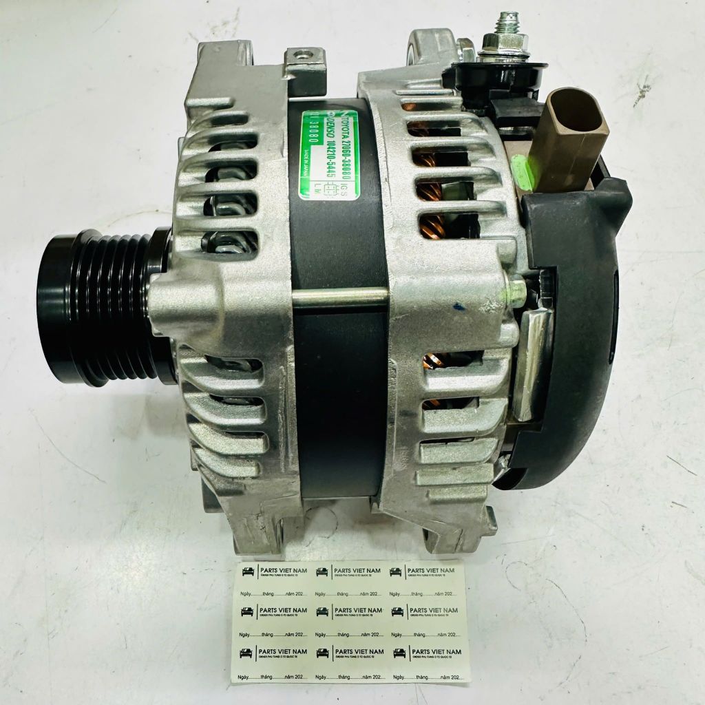 Máy phát điện Toyota Highlander, Sienna 3.5L V6 đời 2017 - 2022. Động cơ 2GR-FKS (Hộp số 8 cấp). Hàng Denso. Mã 270600P420, 27060-0P420