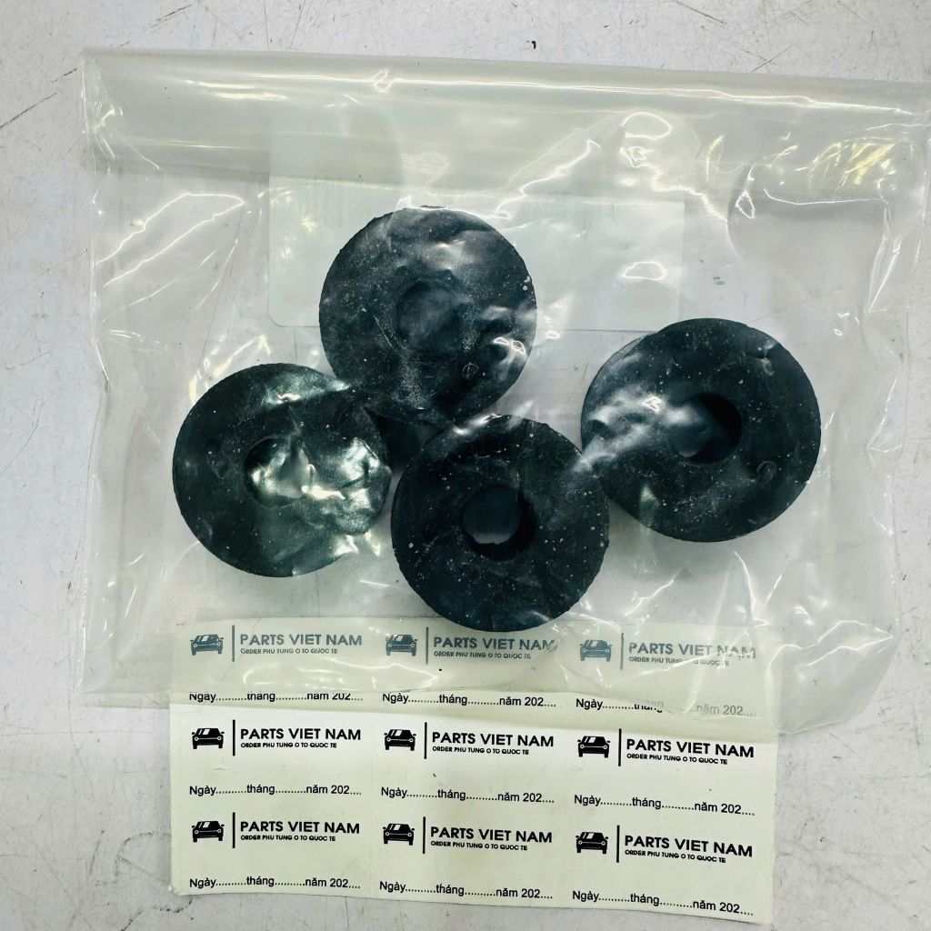 Cao su đệm đầu giảm xóc (Bạc lót phuộc) Toyota Land Cruiser, Hilux, Hiace, Crown, Corolla, Zace, Innova đời 1998 - 2008. Hàng cao cấp. Mã 9094801003, 90948-01003 ( đơn giá 1 cái, 1 giảm xóc có 2 quả đầu )