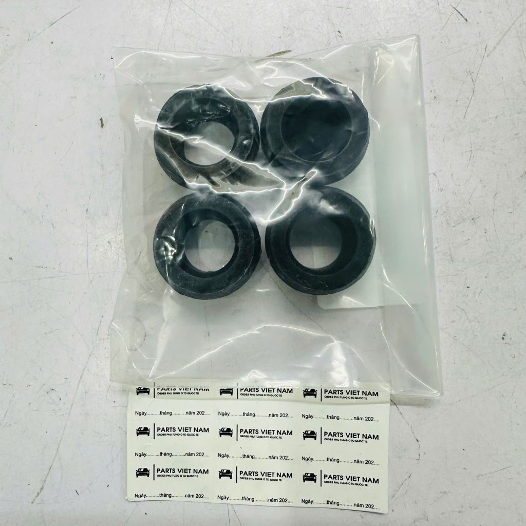 Cao su chân giảm xóc sau (Bạc lót phuộc) Toyota Land Cruiser Prado J90, Hilux Tiger, 4Runner, Innov đời 1988 - 2008. Hàng cao cấp. Mã 9038519007, 90385-19007 ( đơn giá 1 cái, 1 giảm xóc có 2 quả dưới )