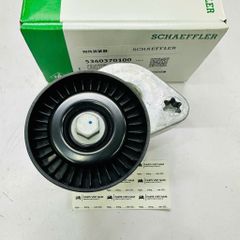 Cụm bi tăng dây curoa tổng Mercedes C200, C250 (W204), E200, E250 (W212), E200 (W211), SLK200, SLK250 R171 đời 2007–2014. Dùng cho động cơ M271. Hàng INA Đức chính hãng, hoạt động ổn định, tăng độ bền dây curoa. Mã A2712000470, INA 5340370100