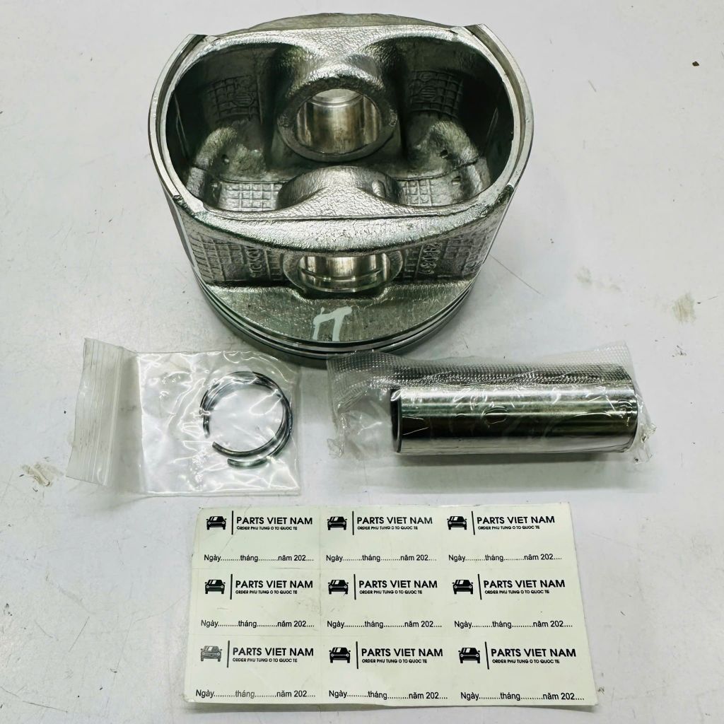 Piston (Quả Piston) STD Toyota Camry 2.4 ACV30, Highlander, RAV4, động cơ 2AZ-FE (2.4L 4 Cyl) đời 2002 -2006. Hàng cao cấp Thailand. Mã 1321128031, 13211-28031-A0 ( 1 bộ 4 quả liền ắc )