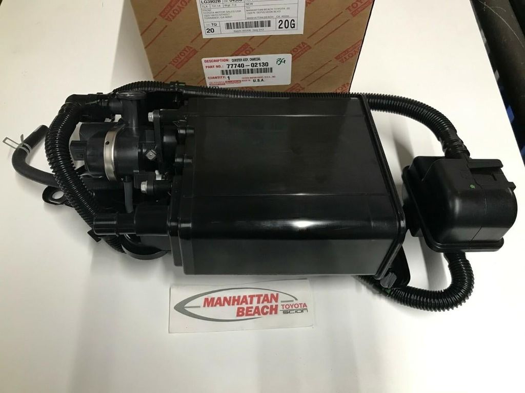 Bầu lọc than hoạt tính (Hộp hấp thụ hơi xăng) Toyota Corolla 1.8, Matrix 2005 - 2008. Hàng xịn Toyota đặt 1 ngày. Mã 77740-02130, 7774002130