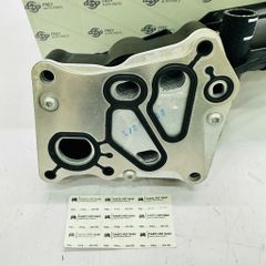 Cụm két làm mát dầu, két sinh hàn Mercedes W204, W212, C250, SLK250, C200, C300, E200, E250 đời 2007 - 2015 động cơ M271, hàng Frey. Mã A2711801010, A2711801410, A2711880301