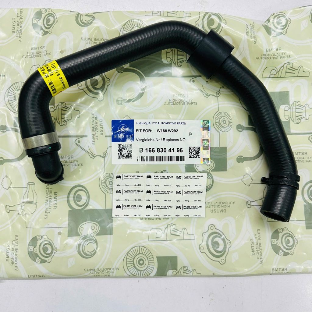 Ống nước nóng vào giàn sưởi Mercedes GLE400, GLS400, ML350 (W166) đời 2007 - 2016. Hàng Bmtsr. Mã A1668304196