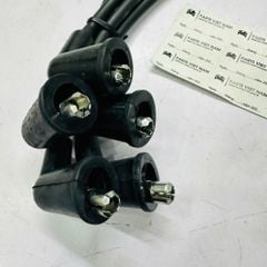 Bộ dây cao áp, dây phin cao áp Nissan Bluebird SSS U13, Primera P10, P11 máy SR20DE 1993-1998. Dây Silicon chịu nhiệt, lõi than dẫn điện tốt hàng chất lượng cao. Mã 22450-53J88, 2245053J88
