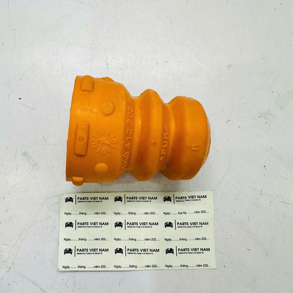 Cao su tăm bông giảm xóc trước Audi A3 (8P, 8V), VW Golf, Tiguan, Passat đời 2005 - 2020. Bản gầm tiêu chuẩn. Hàng cao cấp. Mã 1K0412303M