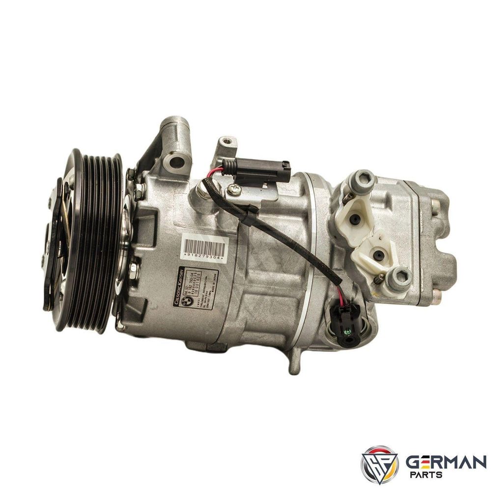 Lốc lạnh hay lốc điều hòa BMW E90, 316i, 318i, 320i, E81, E82, E87, E88, E91, X1 đời 2005 - 2015. Hàng Calsonic Đức Puly 6PK. Mã 64509145351, 64509156821 64526915380, 64529182793