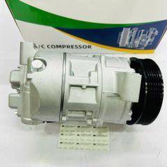 Lốc lạnh hay lốc điều hòa BMW E90, 316i, 318i, 320i, E81, E82, E87, E88, E91, X1 đời 2005 - 2015. Hàng Kapr China Puly 6PK. Mã 64509145351, 64509156821 64526915380, 64529182793