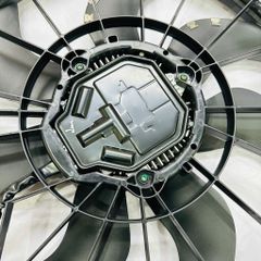 Cụm quạt giải nhiệt động cơ & điều hòa (Quạt két nước) xe Mercedes S-Class W222 S350, S400, S500, Maybach máy V6 M276 đời 2013 - 2020. Hàng Oem Maeuhe. Mã A0999060612