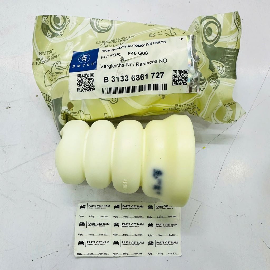 Tăm bông giảm xóc trước, hay phuộc nhún trước xe BMW X1 F48, X2 F39, 2 Series F45, F46, MINI Cooper F54, F60 đời 2015 - 2024. Hàng Bmtsr / Frey. Mã 31336861727, 31336855440
